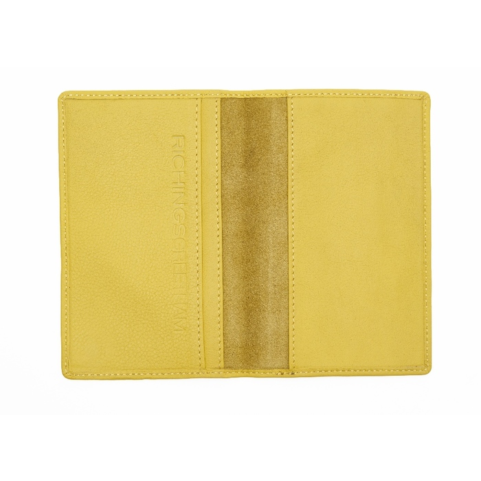 Yellow Notebook & Passport Holder – Selen